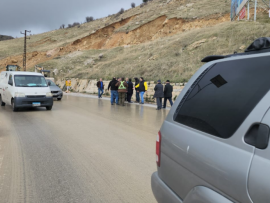 إعادة فتح طريق ضهر البيدر